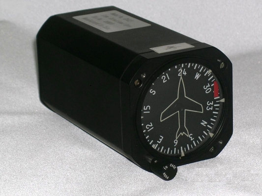 Avião indicando posição indicador elétrico direcional aeronave Gyro instrumentos GD023