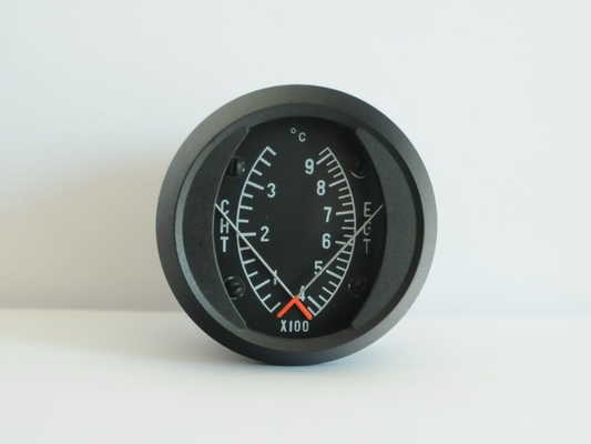 Temperatura do gás de escape de combinação de aeronaves e indicador de temperatura da cabeça do cilindro CE1-3792C