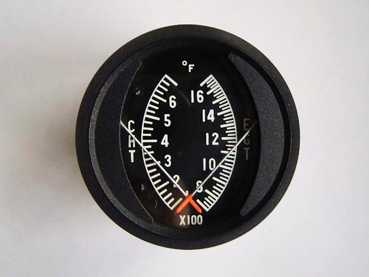 aviões EGT de uma combinação de 2 polegadas e calibre CE1-7017F da temperatura da cabeça de cilindro
